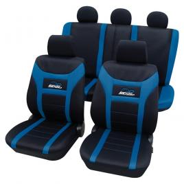 Huse scaun eco class super-speed set 11buc - albastru