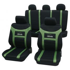 Huse scaun eco class super-speed set 11buc - verde