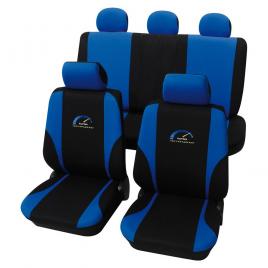 Huse scaun eco class turbo set 11buc - albastru