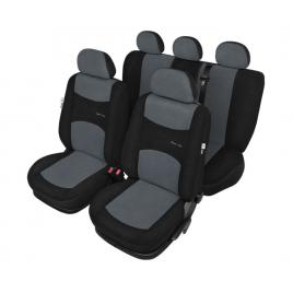 Huse scaun sport line+ super l 9buc - negru/gri