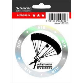 Autocolant hobby air parachutist 1buc