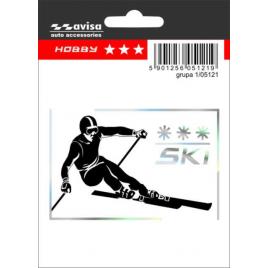 Autocolant hobby ski 1buc