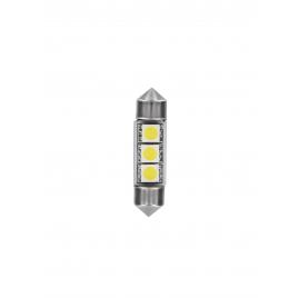 Bec hyper-led9 - 3smd 24/28v sofit 10x36mm soclu sv85-8 2buc - alb