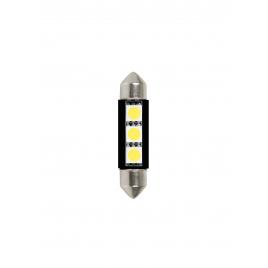 Bec hyper-led9 - 3smd 24/28v sofit 10x39mm soclu sv85-8 2buc - alb