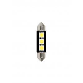 Bec hyper-led9 - 3smd 24/28v sofit 10x39mm soclu sv85-8 2buc - alb