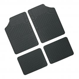 Covorase pvc universale atlantis 4buc - negru