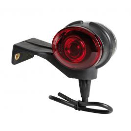 Lampa gabarit camion ilumia cu prindere l - 2 led-uri 24v - alb/rosu - dreapta