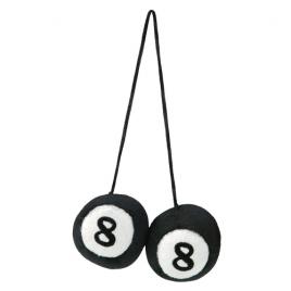 Ornament interior bila 8 - negru