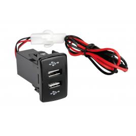 Priza dubla usb incorporabila 12/24v camion - scania