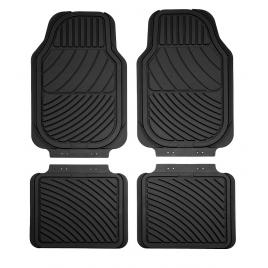 Covorase pvc universale carat 4buc - negru