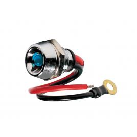 Indicator luminos led 12/24v - albastru