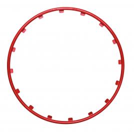 Inele protectie si design jante rim ringz - rosu - 15''