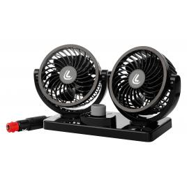 Ventilator dublu cu 2 viteze ?4'' twin-air 24v