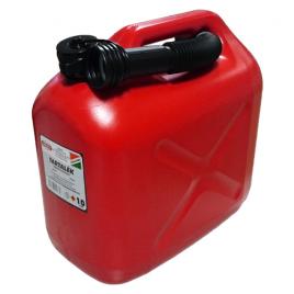 Canistra combustibil din plastic rosu - 10l