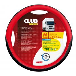 Husa volan camion club premium - m - ? 44/46cm - rosu