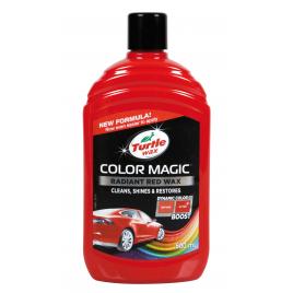 Pasta pentru lustruit caroserii turtle wax color magic 500ml - rosu