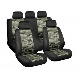 Huse scaun camo air-force 9buc - camuflaj