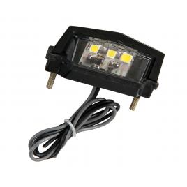 Lampa iluminat numar inmatriculare cu 3 smd 12v - alb