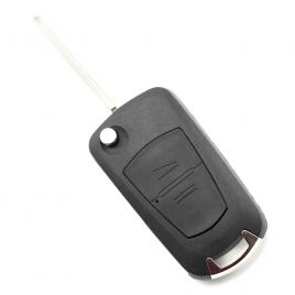 Opel - carcasa tip cheie briceag cu 2 butoane lama pe dreapta