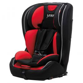 Scaun auto copil 2 in 1 premium plus 801 isofix ece r44/04 9-36 kg - negru/rosu