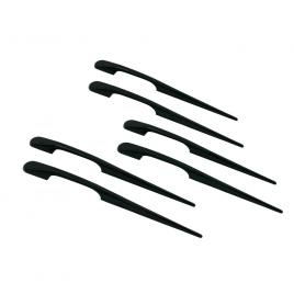 Set aripioare styling exterior long-fin 4buc - 223mm - negru