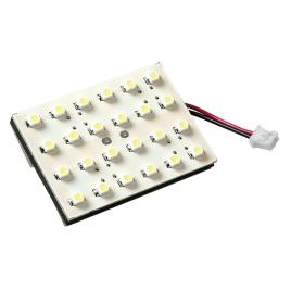 Panou cu 24 hyper-led smd 35x65mm - 24v - albastru