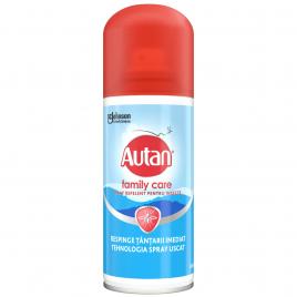 Repelent impotriva tantarilor autan family care spray 100ml