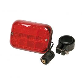 Stop spate bicicleta cu doua functii 3led si catadioptru reflectorizant lampa