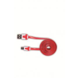 Cablu de date microusb 1a 1m rosu