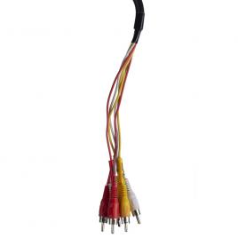 Cablu scart -> (6xrca) 1.5m