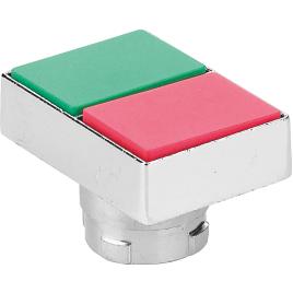 Cap buton dublu ip40