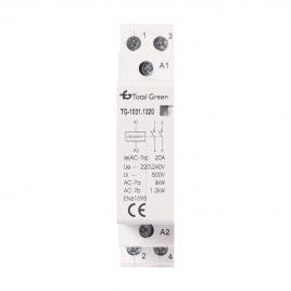 Contactor modular 2p 1nd 20a