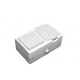 Modul priza capac si intrerupator pt ip54