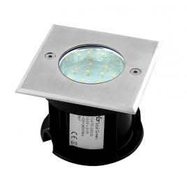 Spot pardoseala led ip67 12x0.1w bleu tg-3202.0
