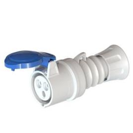 Cupla 2p+e 16a ip44 230v
