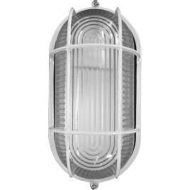 Lampa bat grila transparent 1xe27 100w alb
