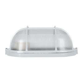 Lampa bat grila transparent 1xe27 max. 100w alb