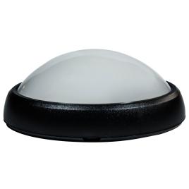 Lampa bat led ovala 12w ip65 negru