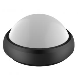 Lampa bat led ovala 8w ip65 negru nv-3201.12