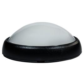 Lampa bat led ovala 8w ip65 negru
