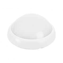 Lampa bat led rotunda 12w ip65 alb
