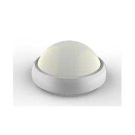 Lampa bat led rotunda 8w ip65 alb nv-3201.21