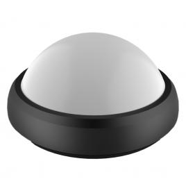 Lampa bat led rotunda 8w ip65 negru nv-3201