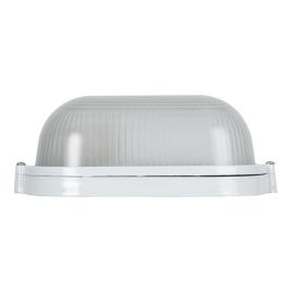 Lampa bat ovala 1xe27 60w alb