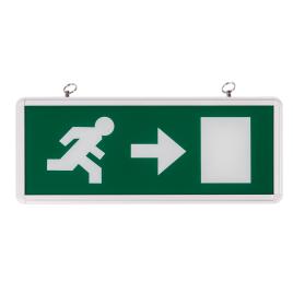 Lampa exit led 6x0.1w display st/dr basil nv-4