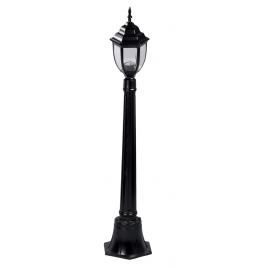 Lampa gradina corint 120 negru 1xe27 60w ip44