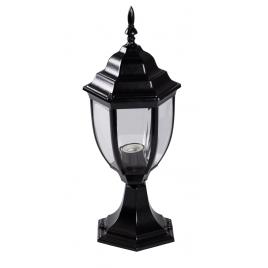 Lampa gradina corint 43 negru 1xe27 60w ip44