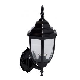 Lampa gradina corint negru 1xe27 60w ip44