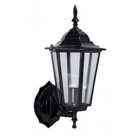 Lampa gradina corona negru 1xe27 60w ip44