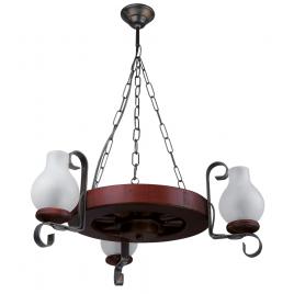 Lustra elaria wenge 3xe14 40w